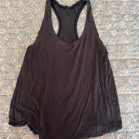 lululemon athletica Tops - lululemon athletica Black Racerback Tank - Relaxed Fit